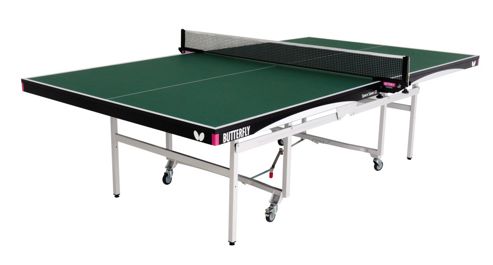 Image of Butterfly Space Saver 22mm Rollaway Table Tennis - Green