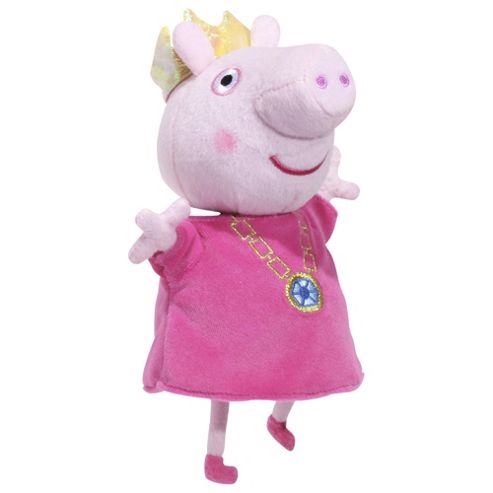 Image of Peppa Pig 14inch Princess Peppa With Sound