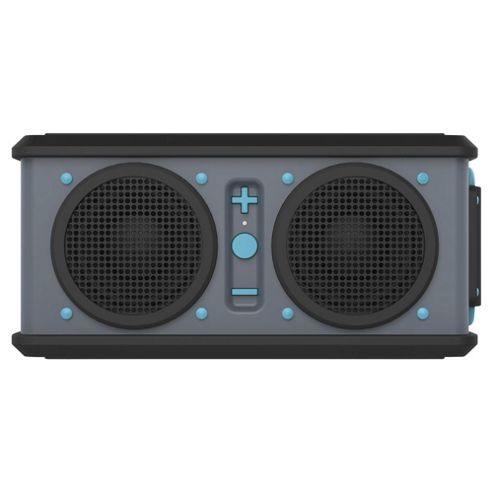 Image of Skullcandy Air Raid Portable Bluetooth Speaker Grey/blue