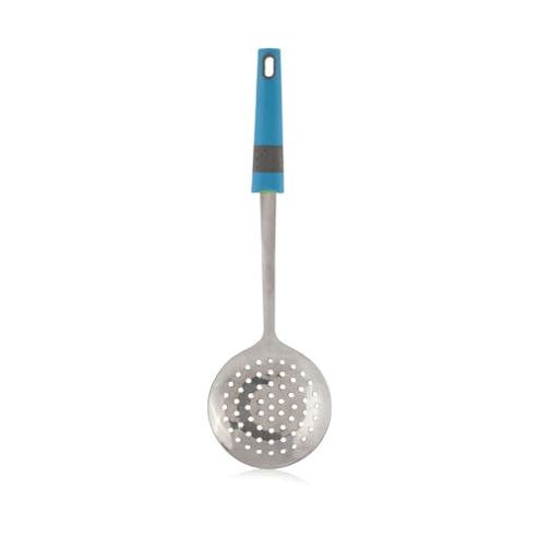 Image of Cook Incolour Stainless Steel Skimmer - Blue