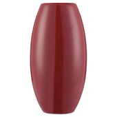 F&F Home Ceramic Barrel Vase Red