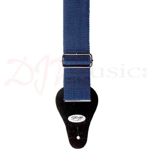 Image of Stagg 2" Blue Nylon Guitar Strap