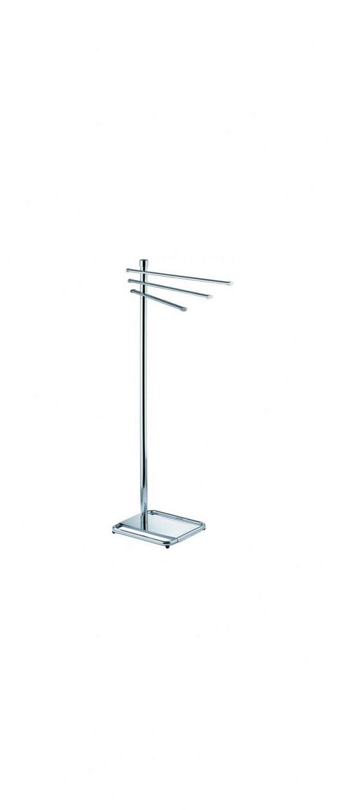 Image of Nicol Imola 56 Cm Towel Stand - Chromed Brass