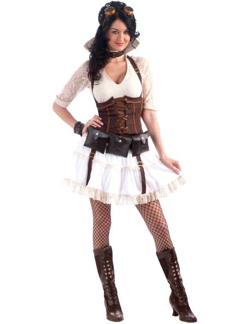 Image of Steampunk Dress Costume