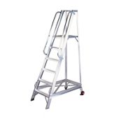 Heavy Duty 10 Tread Aluminium Warehouse Step