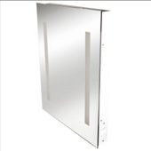 Lite-Tech Illuminated Mirror with Shaver Socket
