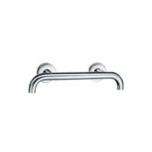 Smedbo Living Curved Grab Bar in Polished Stainless Steel