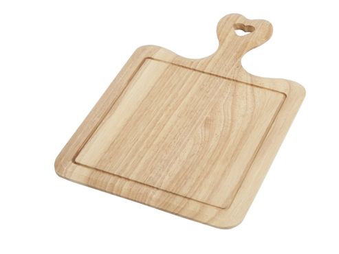 Image of T&g 10877 Hevea Heart Chopping Board Medium