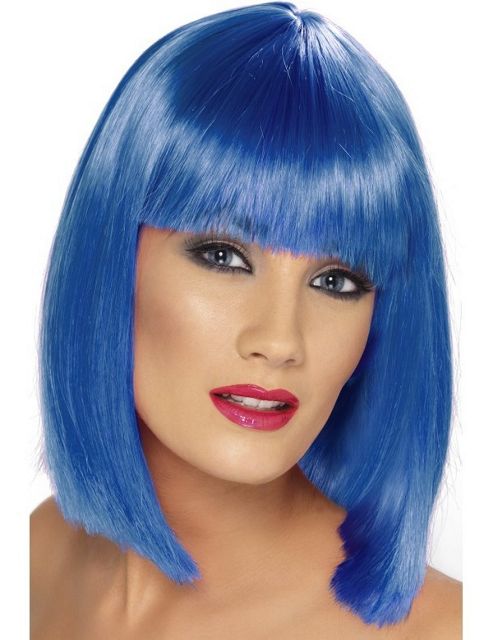 Image of Glam Wig Neon Blue