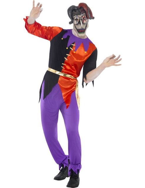 Image of Evil Jester Costume Medium