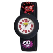 Black Diavlo Moshi Monsters Watch With Charms