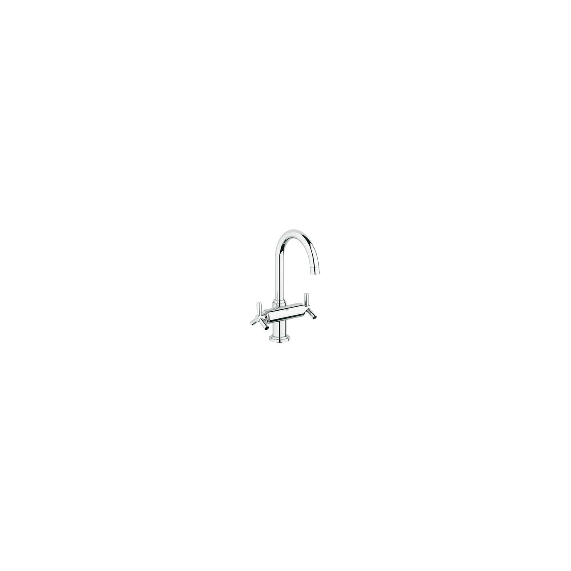 Grohe Atrio Ypsilon Mono Basin Mixer Tap, Dual Handle, Chrome at Tesco Direct