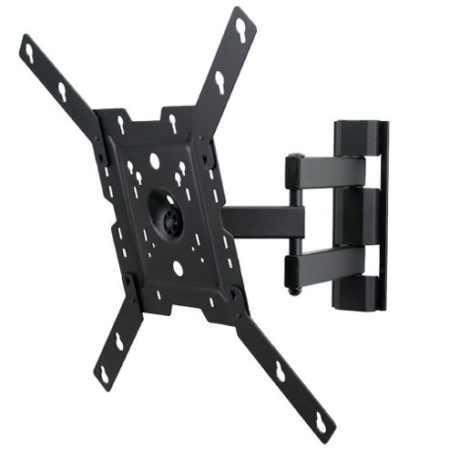 Image of Peerless Truvue Tva350 Full Motion Wall Bracket For 22 Inch - 46 Inch Tvs In Black
