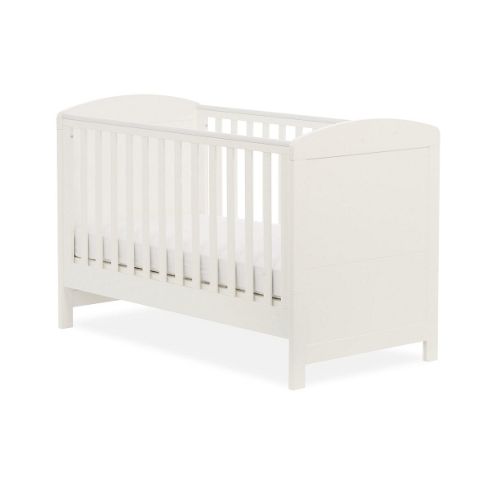 Image of Mothercare Padstow Cot Bed- Porcelain White