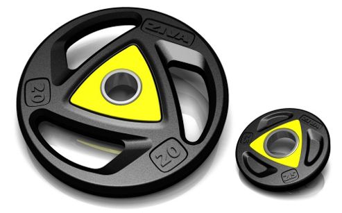 Image of Ziva Pu Olympic Weight Plate - 20kg
