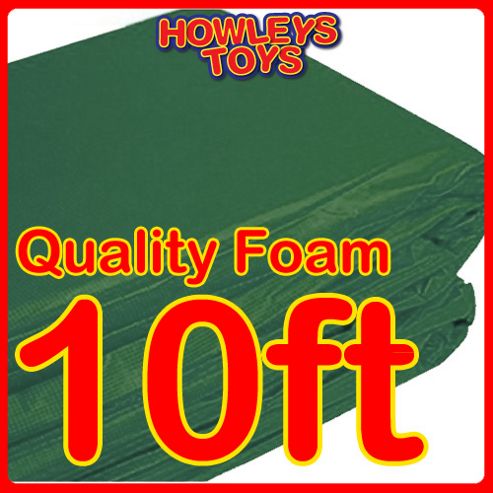 Image of Green 10ft Replacement Trampoline Surround Pad