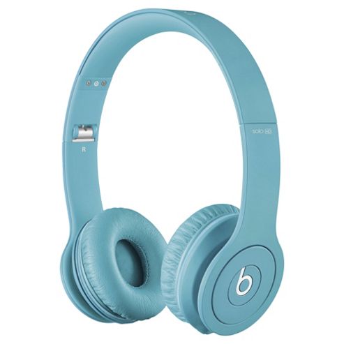 Image of Beats By Dr Dre Solo Hd Over-the-ear Overhead Headphones , Monochromatic Light Blue