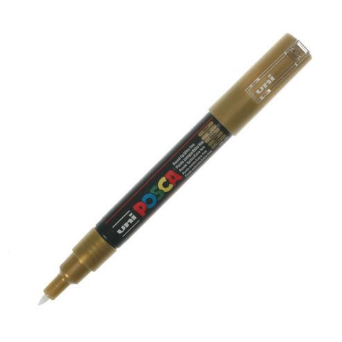 Image of Uni Pc-1m Posca Markers Gold