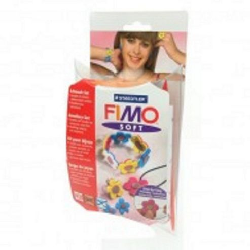 Image of Fimo Jewellery Set Flowers