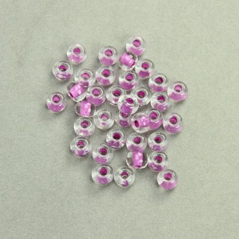 Image of Czech Seed Bead 2/0 Crystal/lilac Terra
