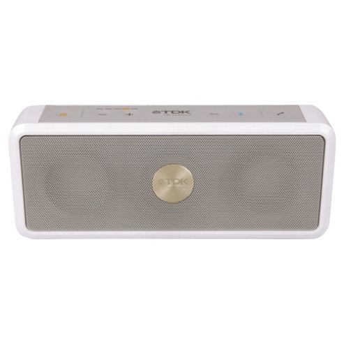 Image of Tdk A33 Splashproof Bluetooth Stereo Speaker White