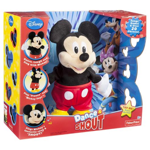 Image of Fisher-price Disney Mickey Mouse Dance 'n' Shout Mickey