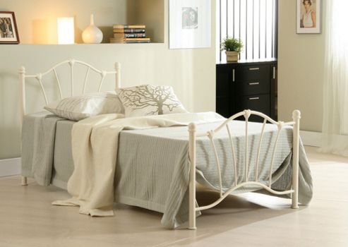 Image of Birlea Sophia Single Bed Frame - Cream