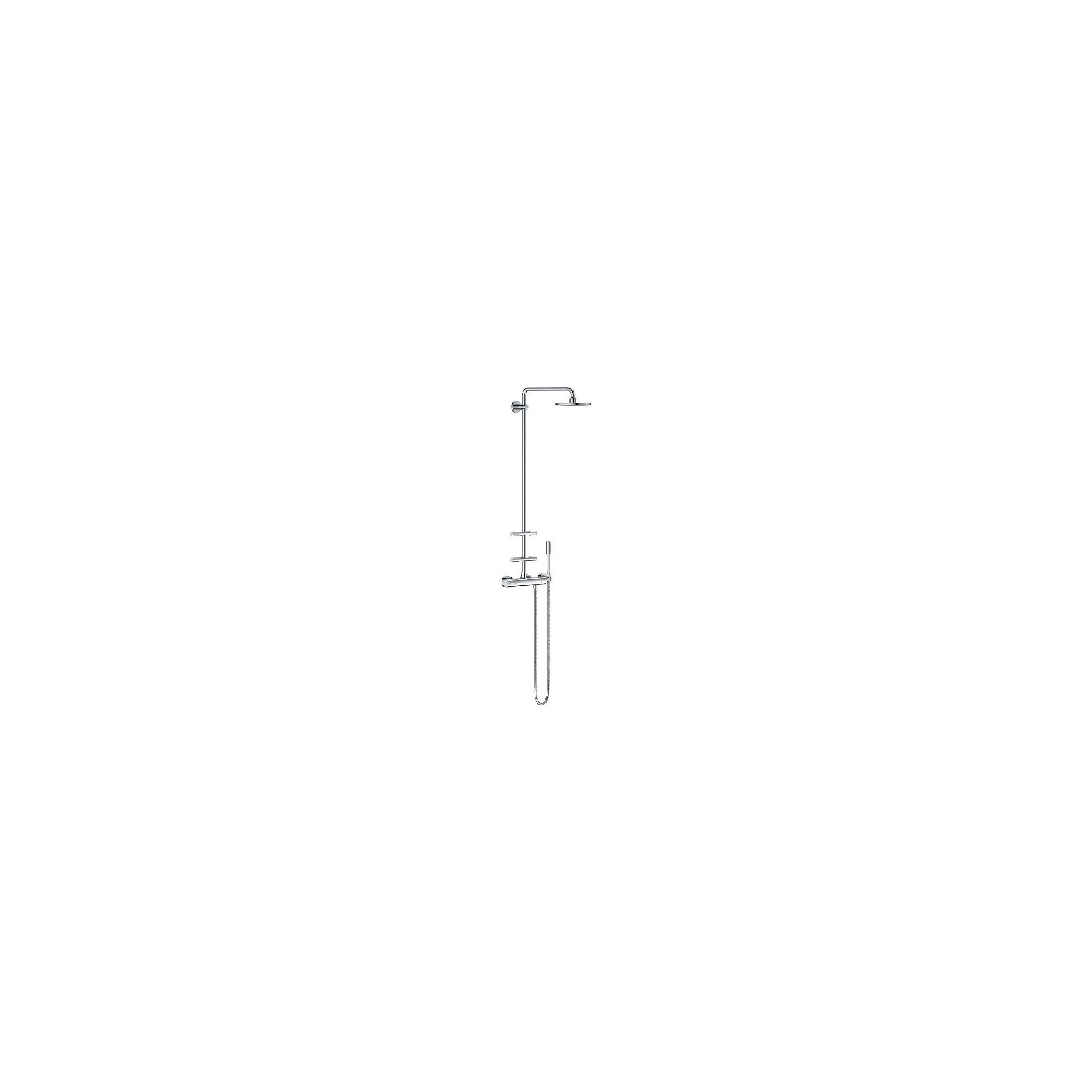 Grohe Rainshower 27374000 Bar Shower, Fixed Head, Handset, Body Jets, Chrome at Tesco Direct