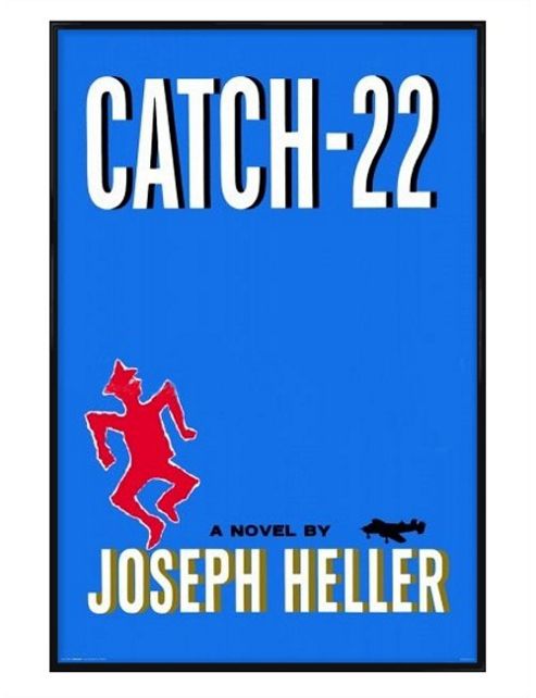 Image of Gloss Black Framed Catch 22 Poster