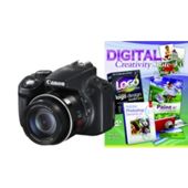DS Canon Powershot SX50 Camera Black + Photoshop Elements 10
