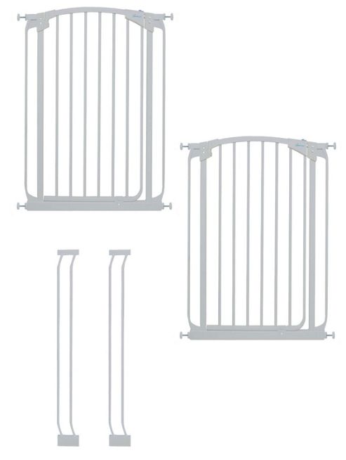 Image of Dreambaby Stair Gates & Extensions Multi Buy (71-91cm - White)