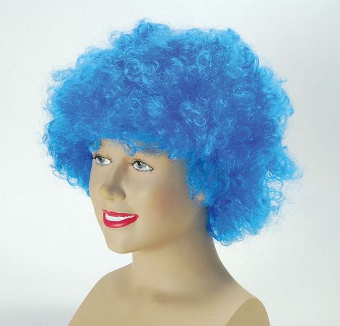Image of Afro Wig - Blue