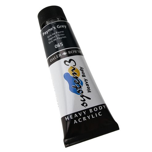 Image of System 3 Heavy Body 75ml Paynes Grey
