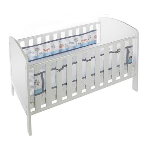 Image of Breathablebaby 2 Sided Mesh Cot Liner Enchanted Forest