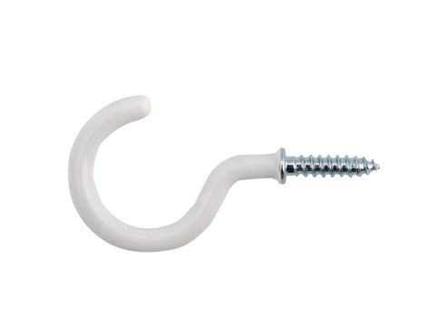 Image of Basic 027191 Cup Hook Shld Wte 38mm X6