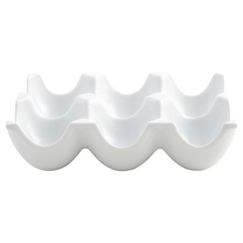 Image of Tesco Super White Porcelain Egg Holder