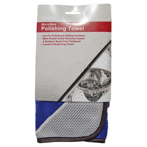 Image of Tesco Microfibre Polishing Towel
