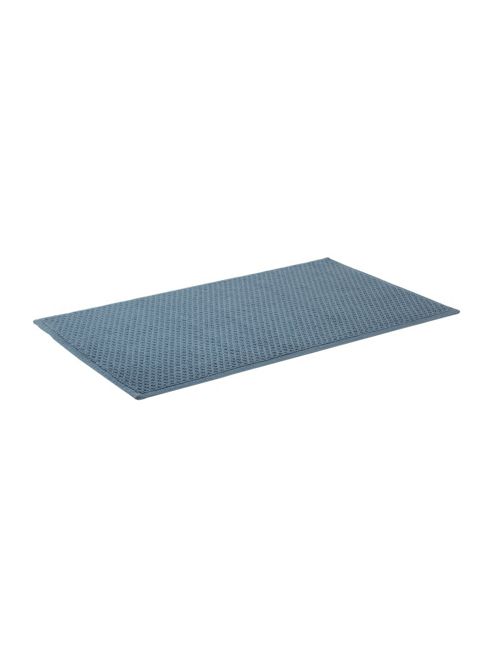 Image of New Linea Cotton Bobble Reversible Bath Mat - Cornflower