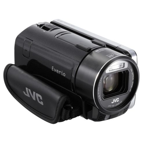 Image of Jvc Gz-gx1 Bek Full Hd Camcorder, Black, 10x Optical Zoom, 3.5" Lcd Touch Screen, Wi-fi
