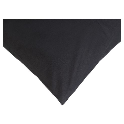 Image of Cotton Rich Pillowcase Twinpack - Black