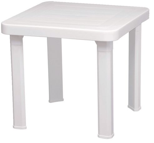 Image of Resol Sun Lounger Side Table / Garden Table Polypropylene Plastic X1
