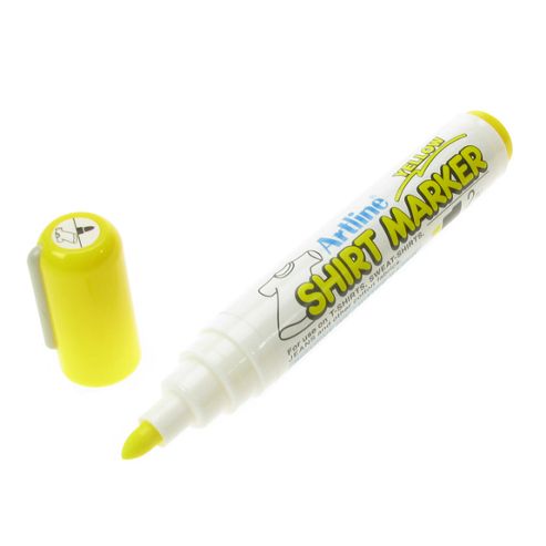 Image of Artline T-shirt Marker - Yellow