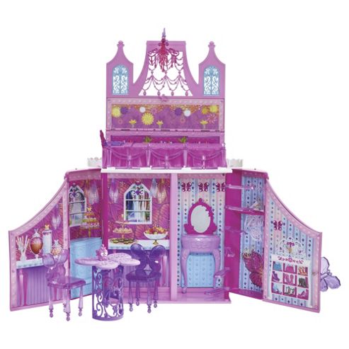 Image of Barbie Mariposa And The Fairy Princess Castle Playset