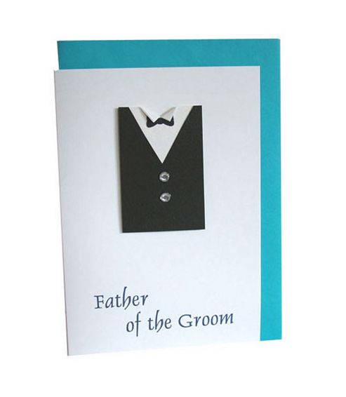 Image of Little Gem Father Of The Groom Wedding Card
