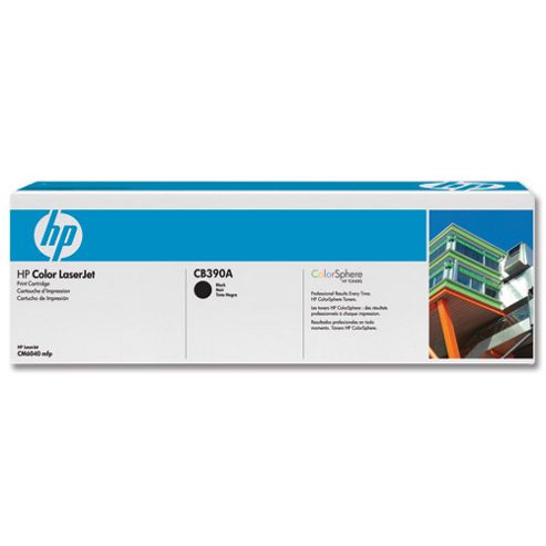 Image of Hp Cb390a Colour Laserjet Print Cartridge With Coloursphere Toner - Black