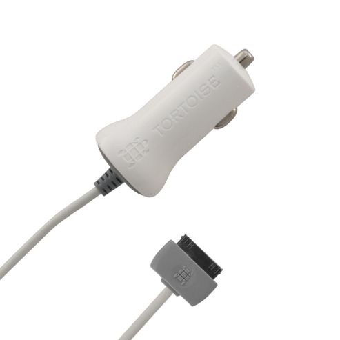 Image of Tortoise Ultra In-car Charger Suitable For Iphone 4/4s White