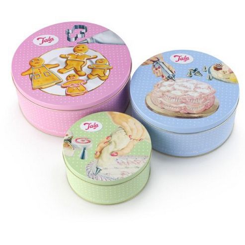 Image of 1960's Cake Tins - Round Set Of 3