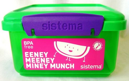 Image of Sistema Klip It 1.2l Sandwich Box - Green