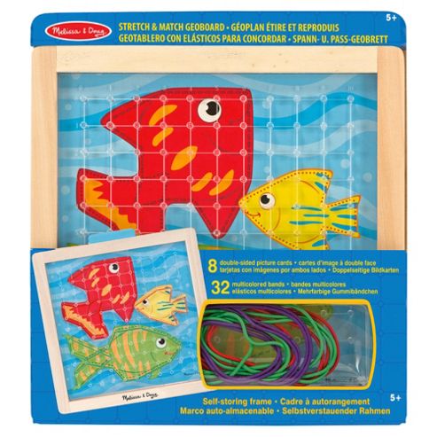 Image of Melissa & Doug Stretch & Match Geoboard