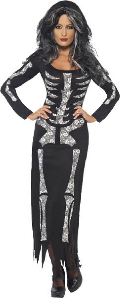 Image of Skeleton Tube Dress - Small
